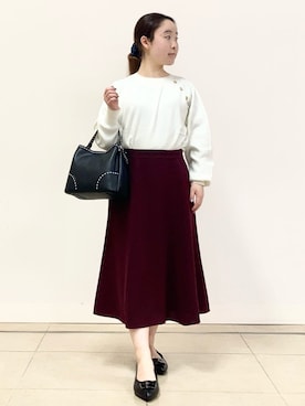 「Reflect（リフレクト）のアイテム（シューズ）」を使った、tomominさん（レディース・145cm）の冬コーディネート