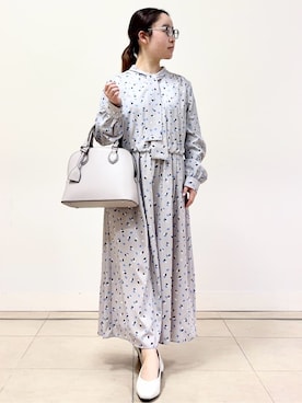 「Reflect（リフレクト）のアイテム（ワンピース/ドレス）」を使った、tomominさん（レディース・145cm）の冬コーディネート