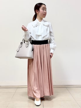 「THE SHOP TK （ザ ショップ ティーケー ）のアイテム」を使った、tomominさん（レディース・145cm）の冬コーディネート