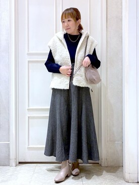 mocoさん（レディース・153cm）の秋コーディネート