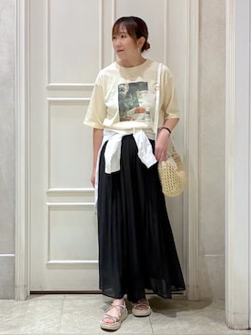 mocoさん(レディース・153cm)の夏コーディネート