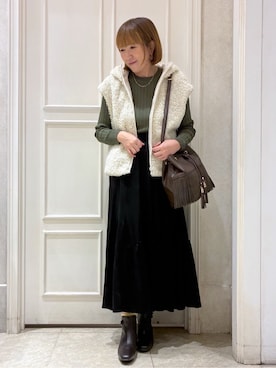 mocoさん（レディース・153cm）の秋コーディネート