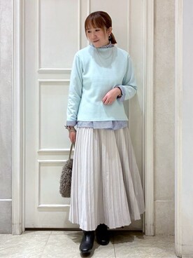 mocoさん(レディース・153cm)の冬コーディネート