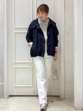 「THE SHOP TK （ザ ショップ ティーケー ）のアイテム」を使った、mocoさん（レディース・153cm）の冬コーディネート