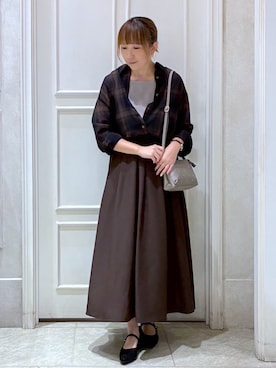 mocoさん（レディース・153cm）の秋コーディネート