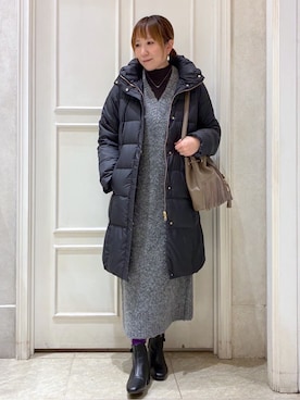 mocoさん(レディース・153cm)の冬コーディネート