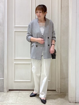 「grove（グローブ）のアイテム」を使った、mocoさん（レディース・153cm）の春コーディネート