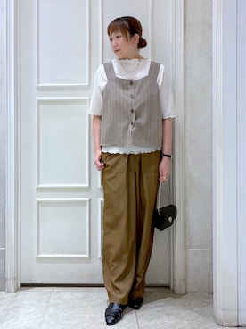 mocoさん（レディース・153cm）の春コーディネート