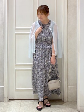 「grove（グローブ）のアイテム」を使った、mocoさん（レディース・153cm）の夏コーディネート