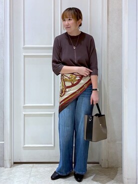 mocoさん(レディース・153cm)の秋コーディネート