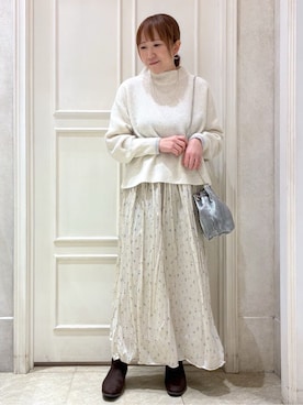 mocoさん(レディース・153cm)の冬コーディネート