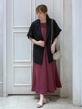 mocoさん（レディース・153cm）の夏コーディネート
