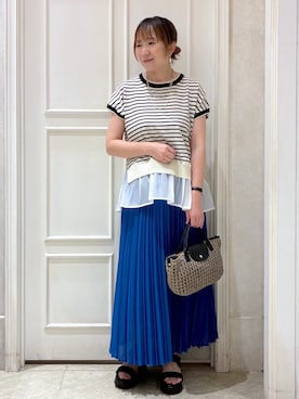 mocoさん(レディース・153cm)の夏コーディネート