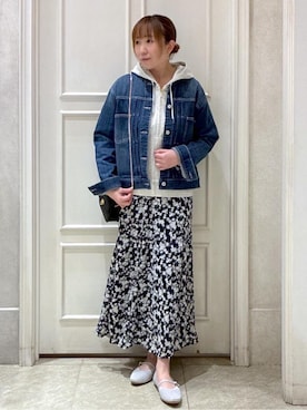 mocoさん(レディース・153cm)の春コーディネート