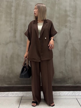 minaさん(レディース・154cm)の夏コーディネート