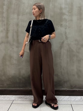 minaさん(レディース・154cm)の夏コーディネート