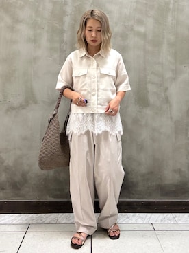 minaさん(レディース・154cm)の夏コーディネート