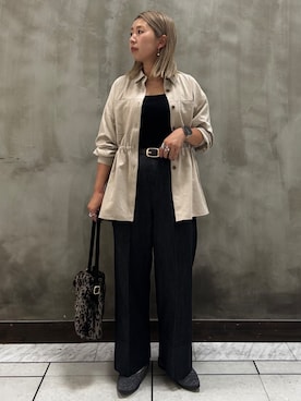 minaさん(レディース・154cm)の秋コーディネート