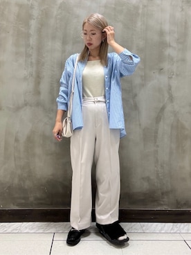 minaさん(レディース・154cm)の春コーディネート