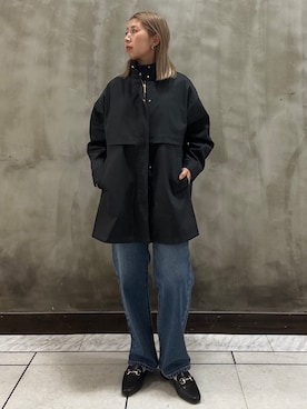 「grove（グローブ）のアイテム」を使った、minaさん（レディース・154cm）の秋コーディネート