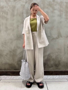 minaさん(レディース・154cm)の夏コーディネート