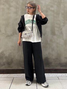 minaさん(レディース・154cm)の春コーディネート