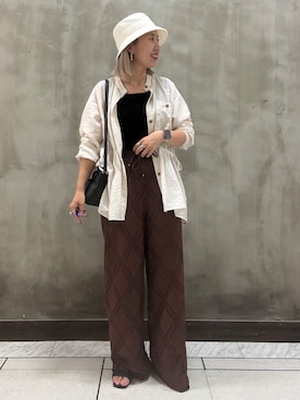 minaさん（レディース・154cm）の春コーディネート