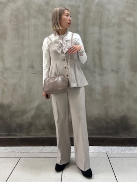minaさん(レディース・154cm)の春コーディネート