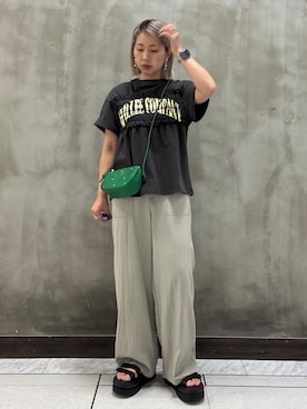 minaさん(レディース・154cm)の春コーディネート