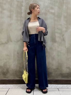 minaさん(レディース・154cm)の夏コーディネート