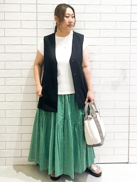 yuuさん(レディース・154cm)の夏コーディネート