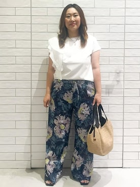 yuuさん(レディース・154cm)の夏コーディネート