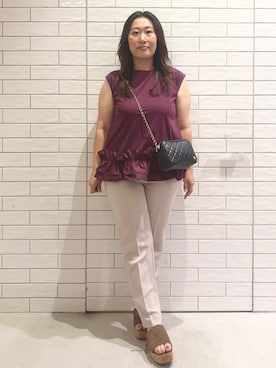 yuuさん(レディース・154cm)の夏コーディネート