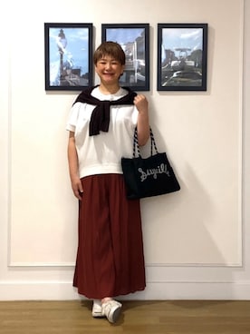 Hiroさん(レディース・158cm)の夏コーディネート