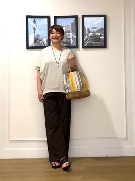 Hiroさん（レディース・158cm）の春コーディネート