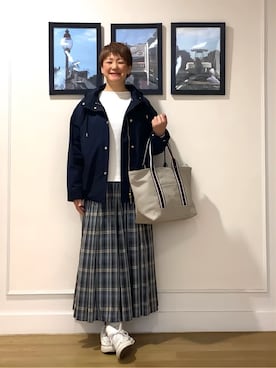 Hiroさん（レディース・158cm）の春コーディネート