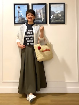 Hiroさん（レディース・158cm）の春コーディネート