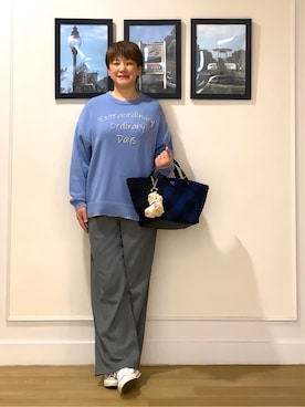 Hiroさん(レディース・158cm)の冬コーディネート