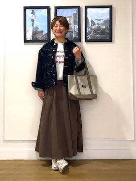 Hiroさん（レディース・158cm）の秋コーディネート