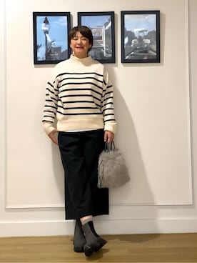 Hiroさん(レディース・158cm)の秋コーディネート