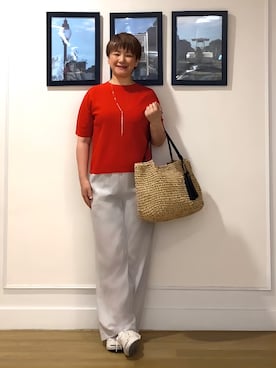 Hiroさん(レディース・158cm)の夏コーディネート