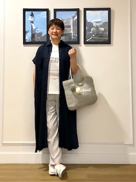 Hiroさん（レディース・158cm）の春コーディネート