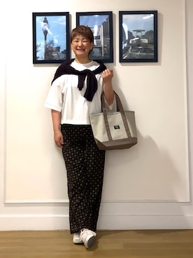 Hiroさん（レディース・158cm）の夏コーディネート