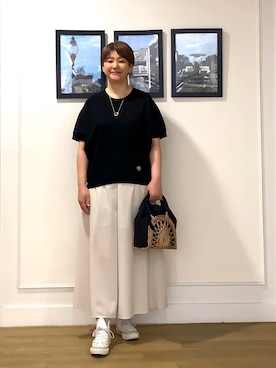 Hiroさん（レディース・158cm）の春コーディネート