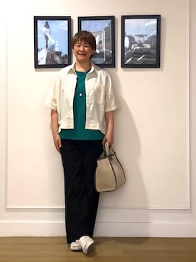 Hiroさん(レディース・158cm)の夏コーディネート