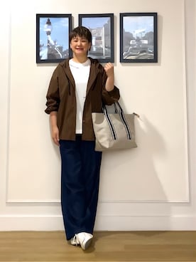 Hiroさん(レディース・158cm)の秋コーディネート