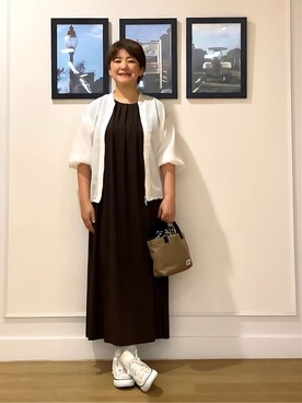 Hiroさん(レディース・158cm)の夏コーディネート
