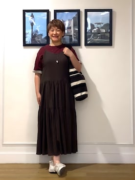 Hiroさん(レディース・158cm)の夏コーディネート