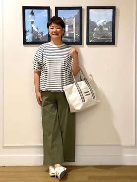 Hiroさん(レディース・158cm)の夏コーディネート