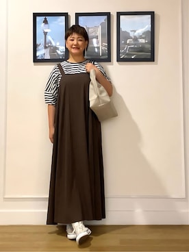 Hiroさん(レディース・158cm)の夏コーディネート